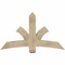Ekena Millwork Davenport Rough Sawn Timber Gable Bracket, Douglas Fir, 60"W x 35"H x 6"D x 6"F, 14/12 Pitch GBW060X35X0606DAV00RDF - alternate 1
